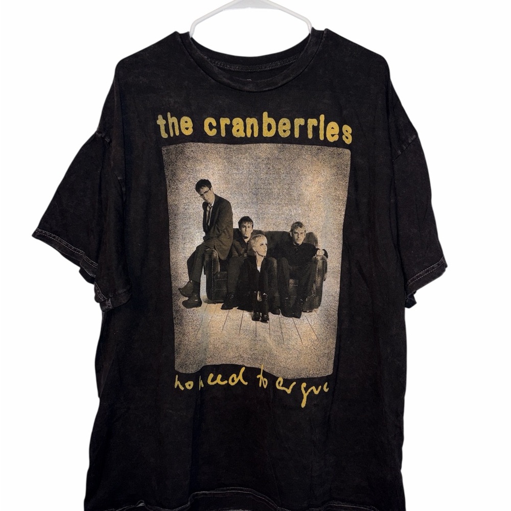 The Cranberries Black Band T-Shirt Size XXL New No Need To Argue - Picture 3 of 6